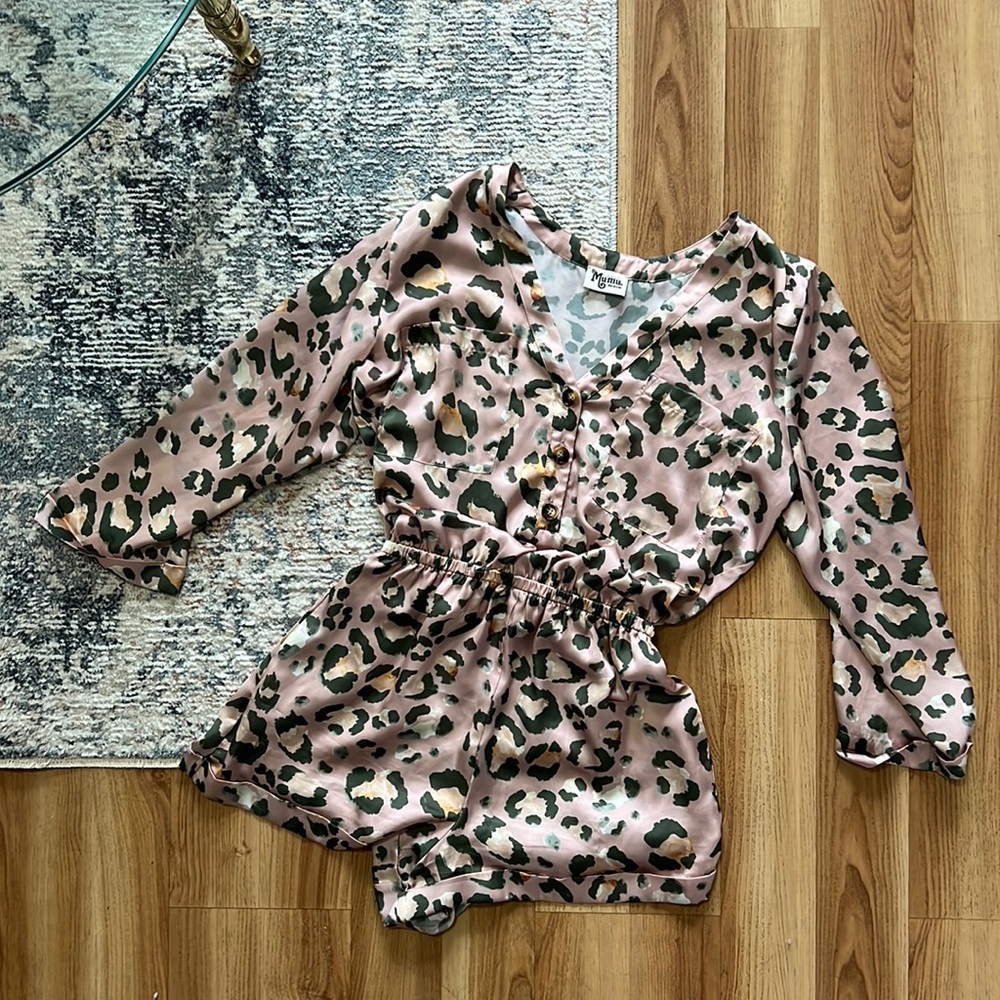 Show Me Your MuMu Satin Romper